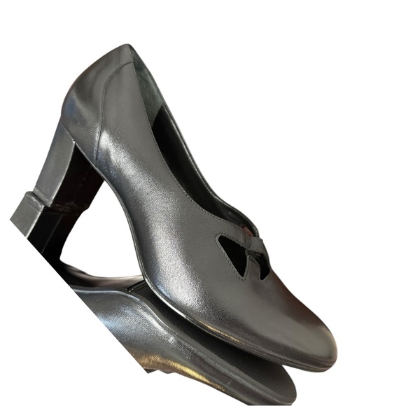 Trotters Dance Business Casual Steampunk Academia Black Mary Jane Pumps - Picture 15 of 15